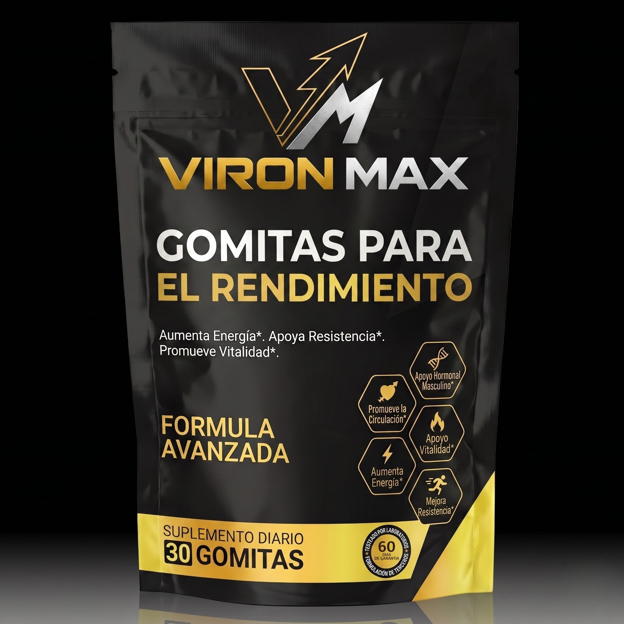 Gomitas Para el Rendimiento 6-En-1 (Formula Mejorada)